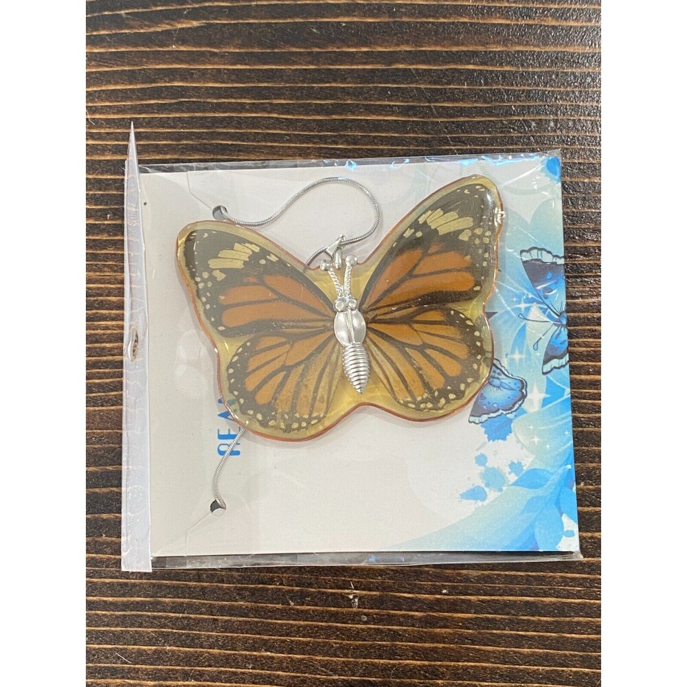 Real Butterfly BP141 The Striped Tiger Necklace Fashion Jewelry NEW